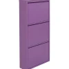 KARE Design Schuhkipper Caruso 3-Er Violett> Schuhschränke
