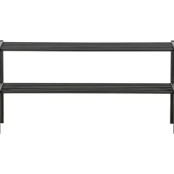 mutoni living Schuhregal Ferro Metall Schwarz> Schuhschränke
