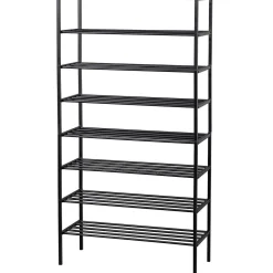 mutoni living Schuhregal Ferro V4 Schwarz 85X160> Schuhschränke