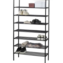 mutoni living Schuhregal Ferro V4 Schwarz 85X160><noscript><img width=