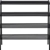 mutoni living Schuhregal Ferro V2 Schwarz 85X80> Schuhschränke