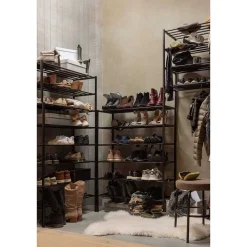 mutoni living Schuhregal Ferro V2 Schwarz 85X80><noscript><img width=