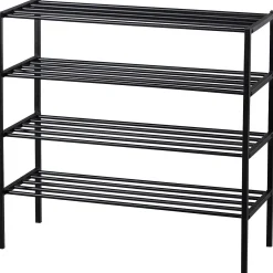 mutoni living Schuhregal Ferro V2 Schwarz 85X80><noscript><img width=