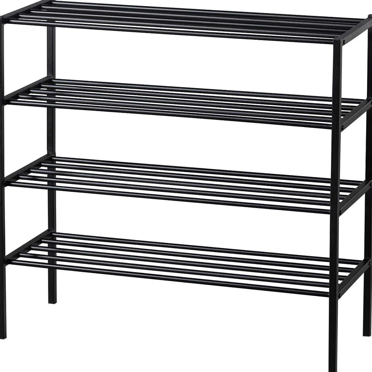 mutoni living Schuhregal Ferro V2 Schwarz 85X80> Schuhschränke