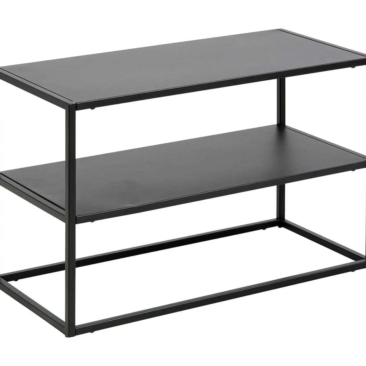 mutoni scandi Schuhregal Modern Line 1 Boden Stahl Schwarz 70X33X45 5Cm> Schuhschränke