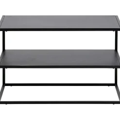 mutoni scandi Schuhregal Modern Line 1 Boden Stahl Schwarz 70X33X45 5Cm> Schuhschränke