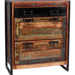 mutoni sweet home Schuhschrank Kreta Bunt 80X40X96> Schuhschränke