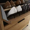mutoni exquisite Schuhschrank Roskilde 2Er Breit Balkeneiche Massiv> Schuhschränke