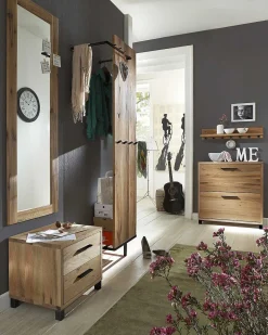 mutoni exquisite Schuhschrank Roskilde 2Er Breit Balkeneiche Massiv><noscript><img width=
