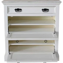 mutoni sweet home Schuhschrank Toreno Weiss 85X40X90> Schuhschränke