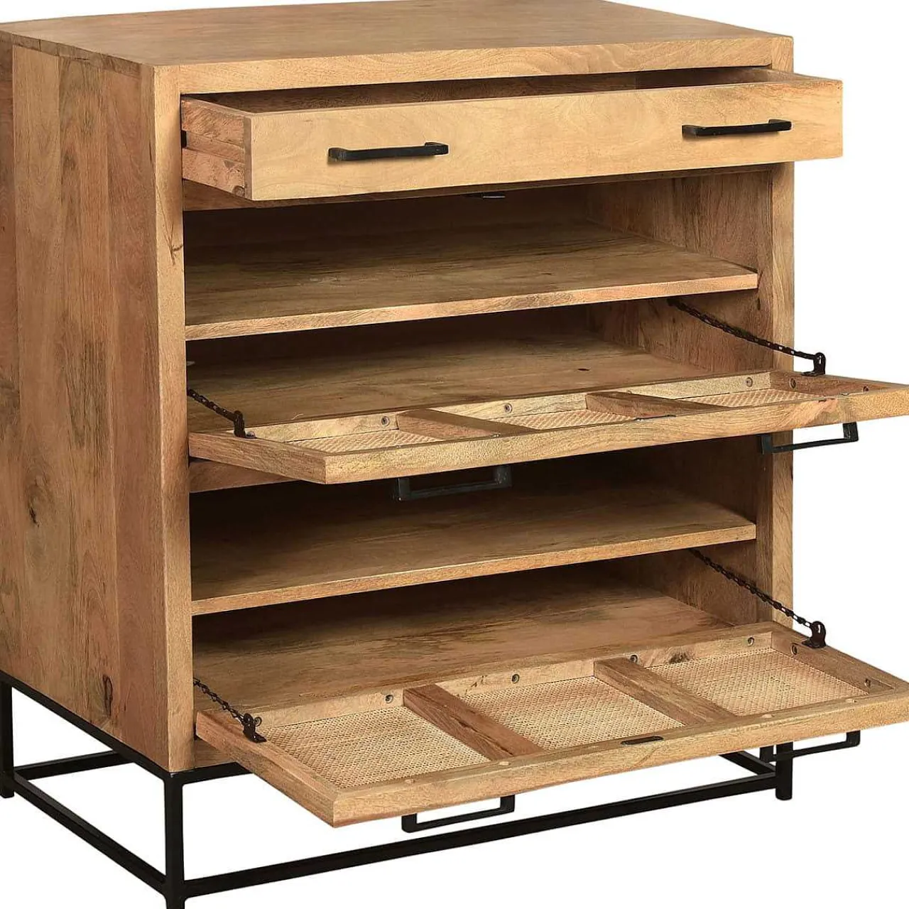 mutoni sweet home Schuhschrank Woodcraft Natur 91> Schuhschränke