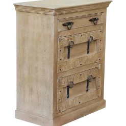 mutoni sweet home Schuhschrank Zoprax Mangoholz Natur 102> Schuhschränke