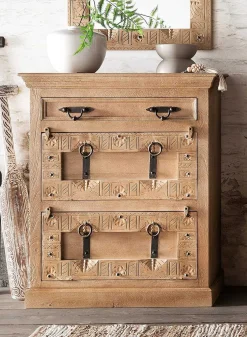 mutoni sweet home Schuhschrank Zoprax Mangoholz Natur 102><noscript><img width=