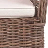 mutoni pleasure Sessel Brest Naturrattan Graubraun> Design Sessel
