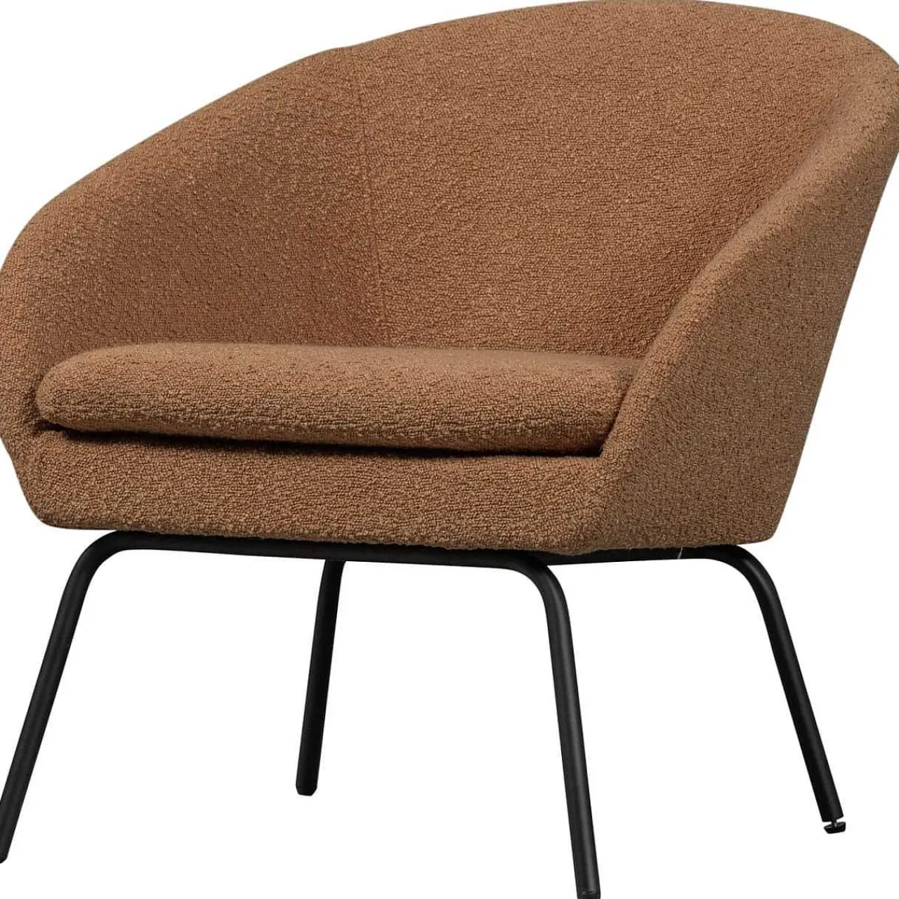 mutoni living Sessel Ditte Boucle Cognac> Design Sessel