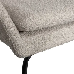 mutoni living Sessel Ditte Boucle Greige> Design Sessel