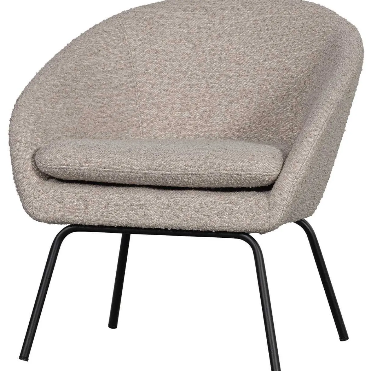 mutoni living Sessel Ditte Boucle Greige> Design Sessel