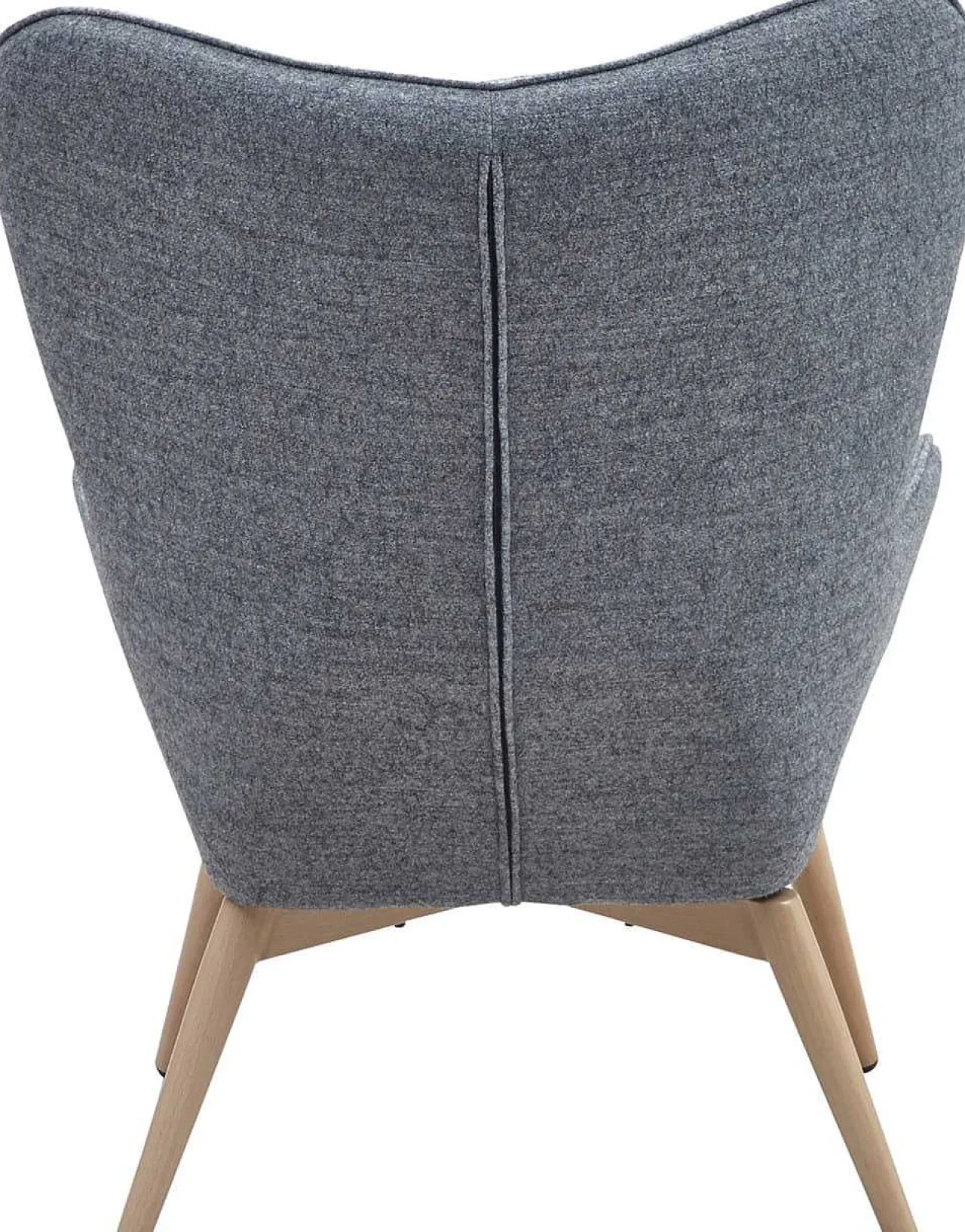 mutoni casual Sessel Grau Webstoff> Ohrensessel