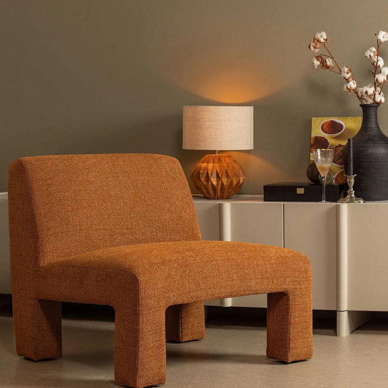 mutoni living Sessel Lavid Ginger> Loungesessel