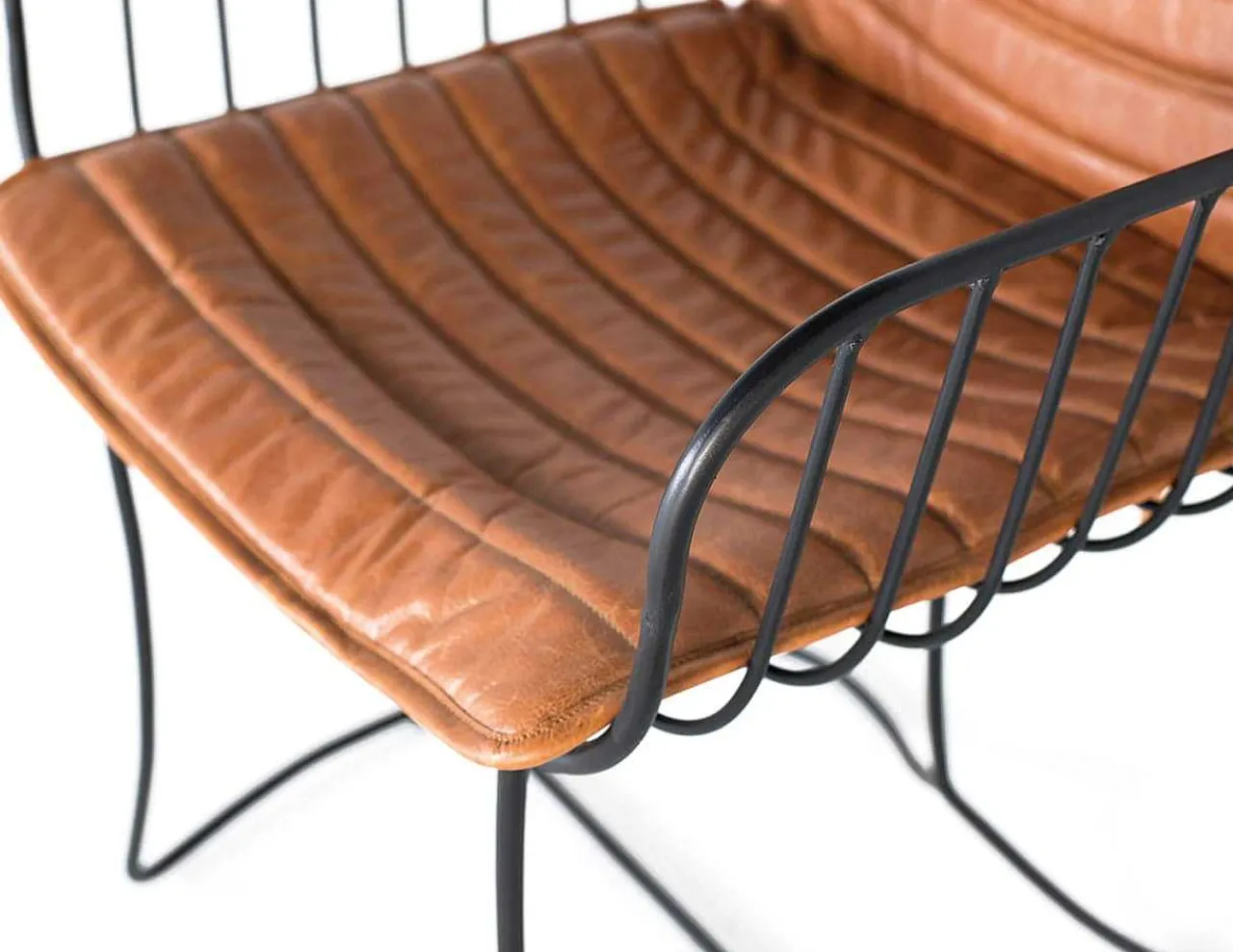 mutoni inspiration Sessel Leder Braun 54X92> Armlehnstühle