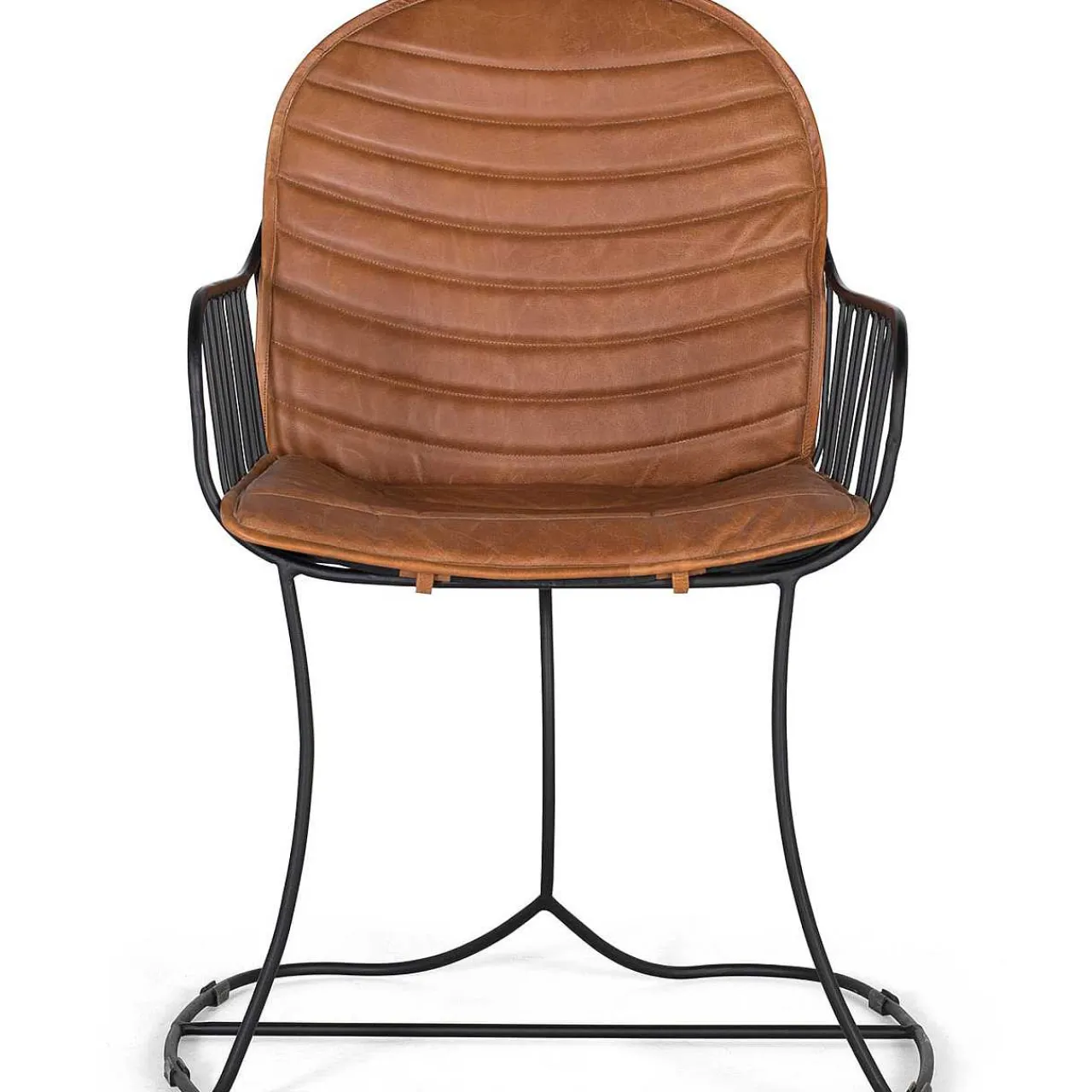 mutoni inspiration Sessel Leder Braun 54X92> Armlehnstühle