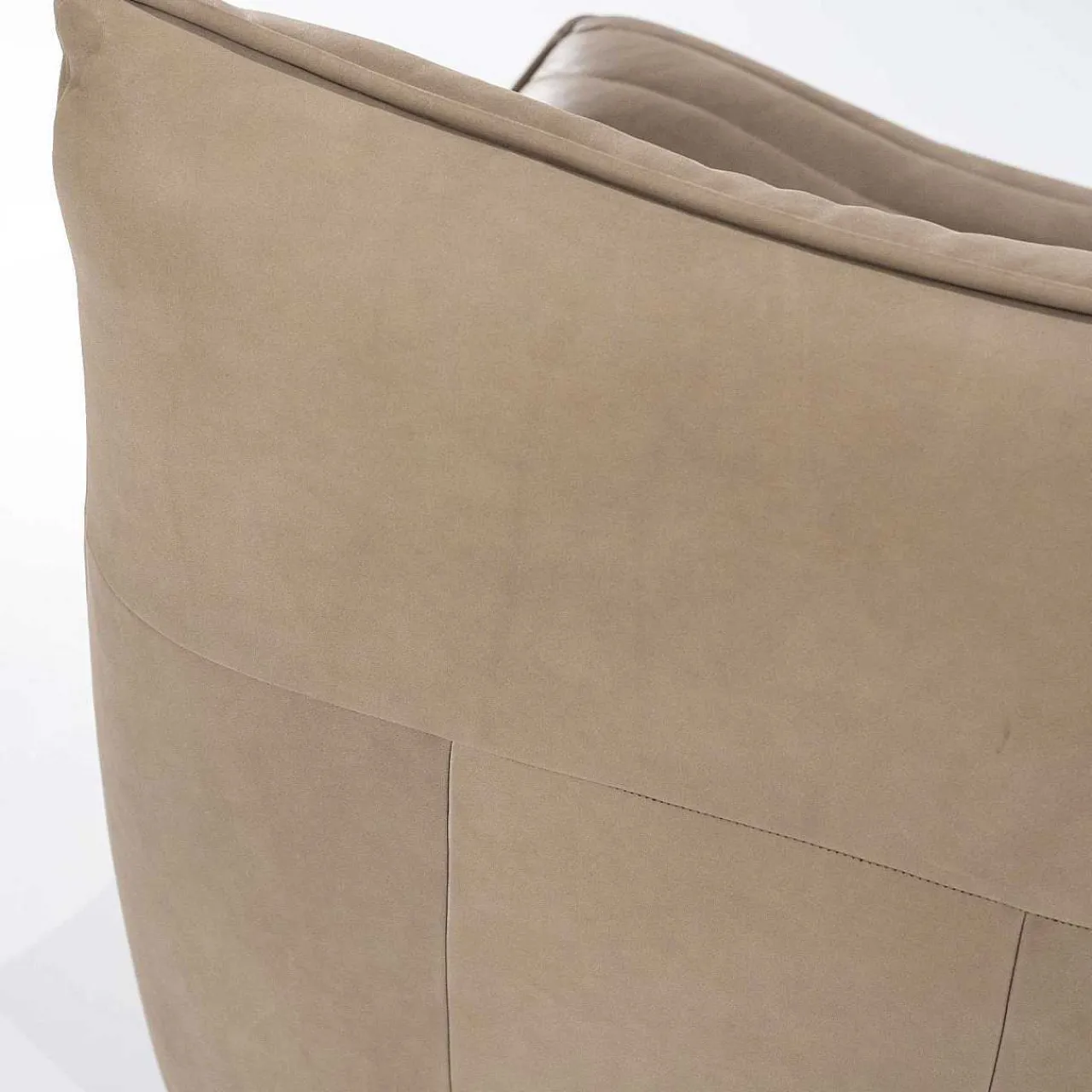 Eleonora Sessel Matthew Leder Taupe> Design Sessel