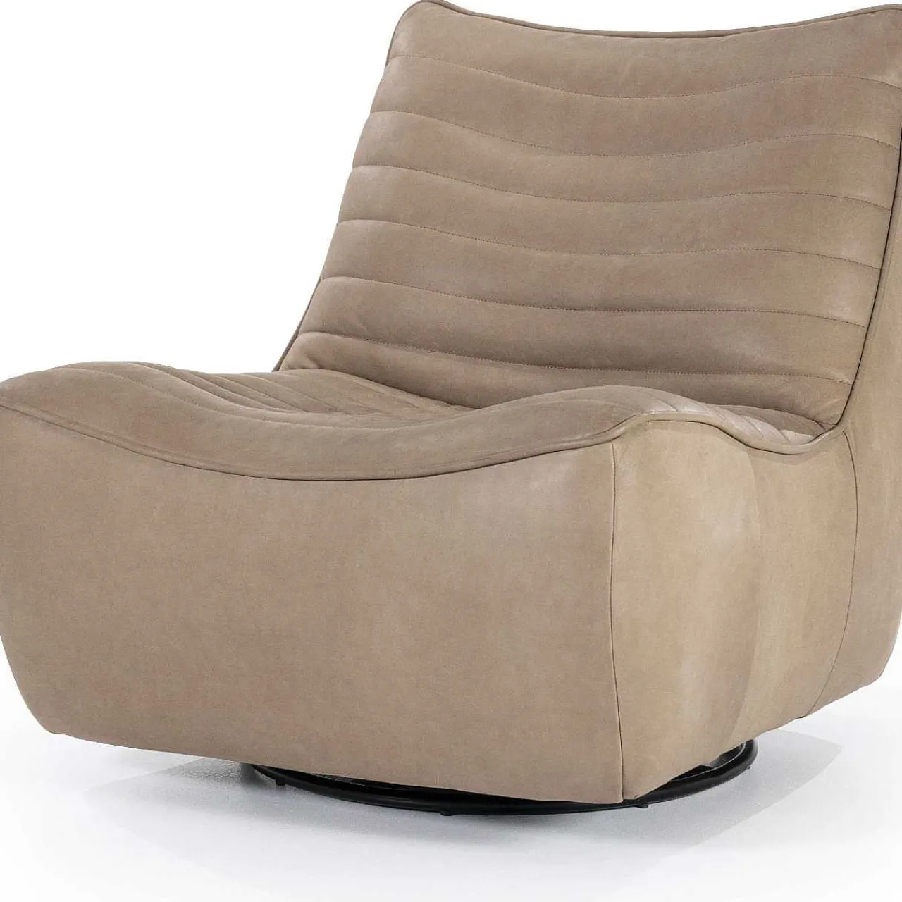 Eleonora Sessel Matthew Leder Taupe> Design Sessel