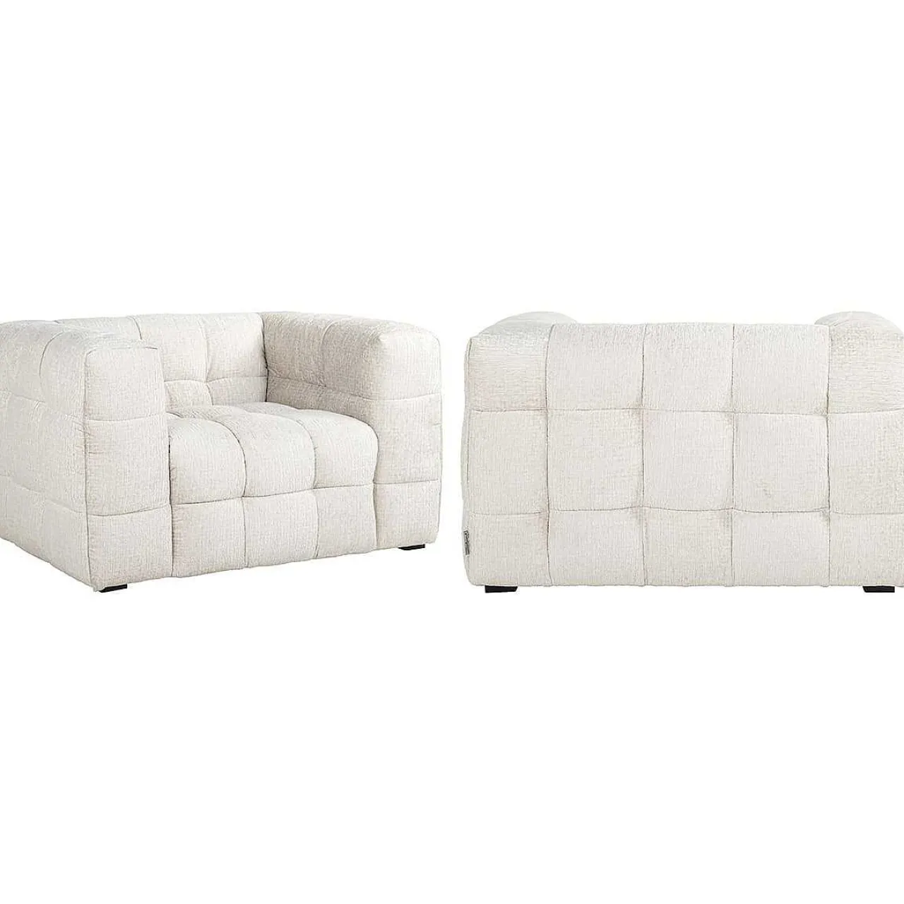 Richmond Interiors Sessel Merrol Cream Fusion> Design Sessel