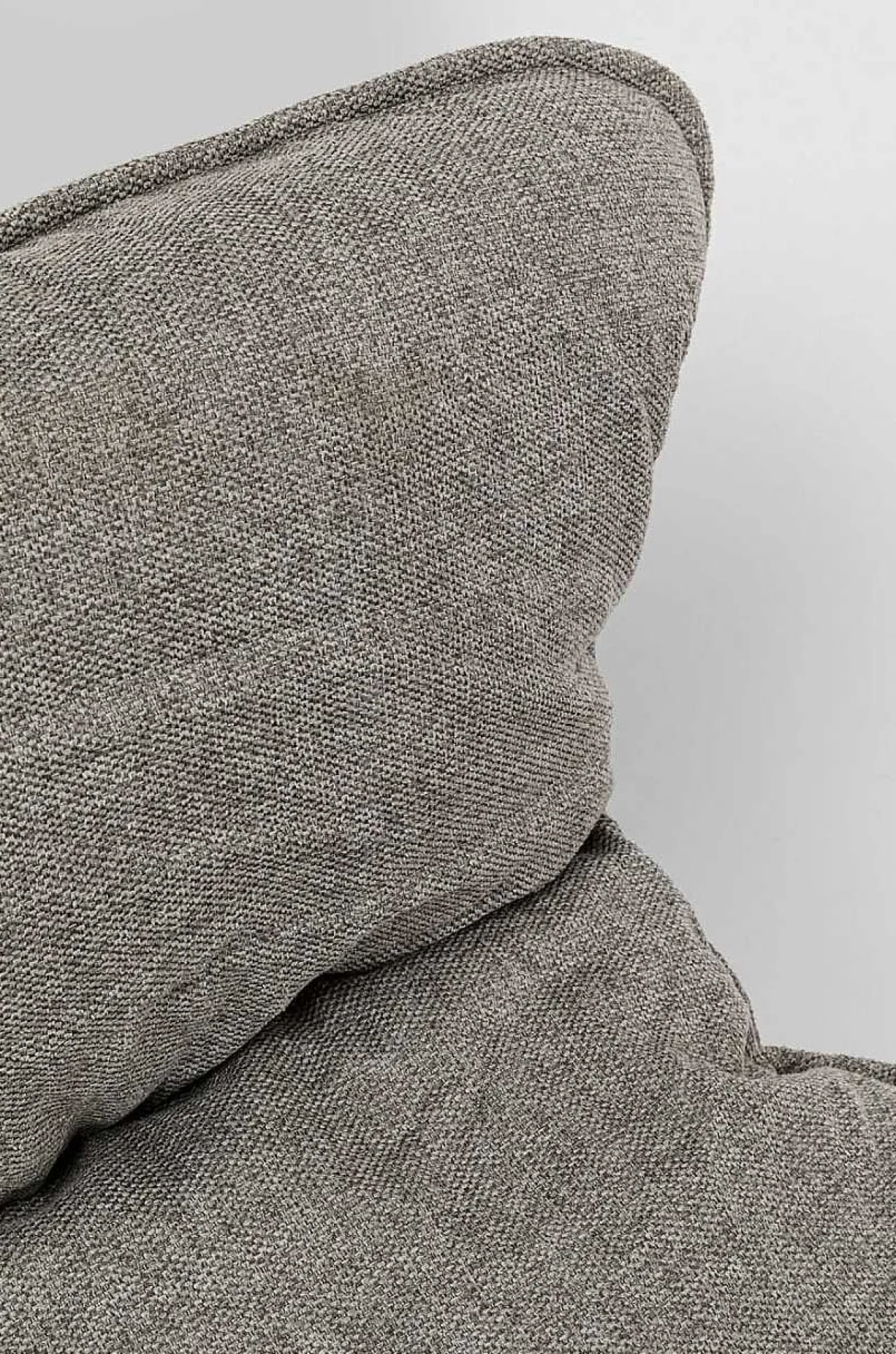 KARE Design Sessel Mit Hocker Snuggle Grau (2-Tlg)> Relaxsessel
