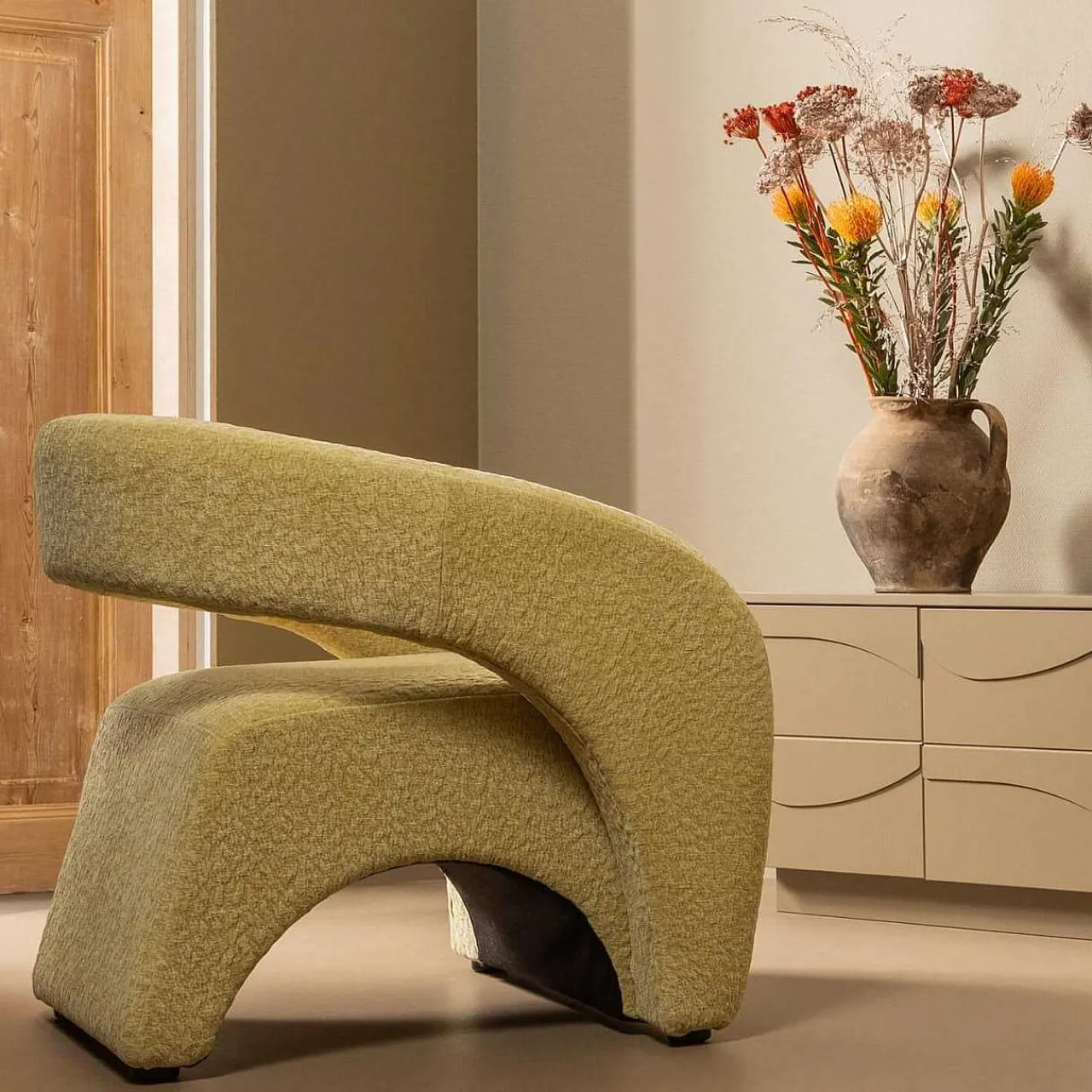 mutoni living Sessel Radiate Lime> Design Sessel