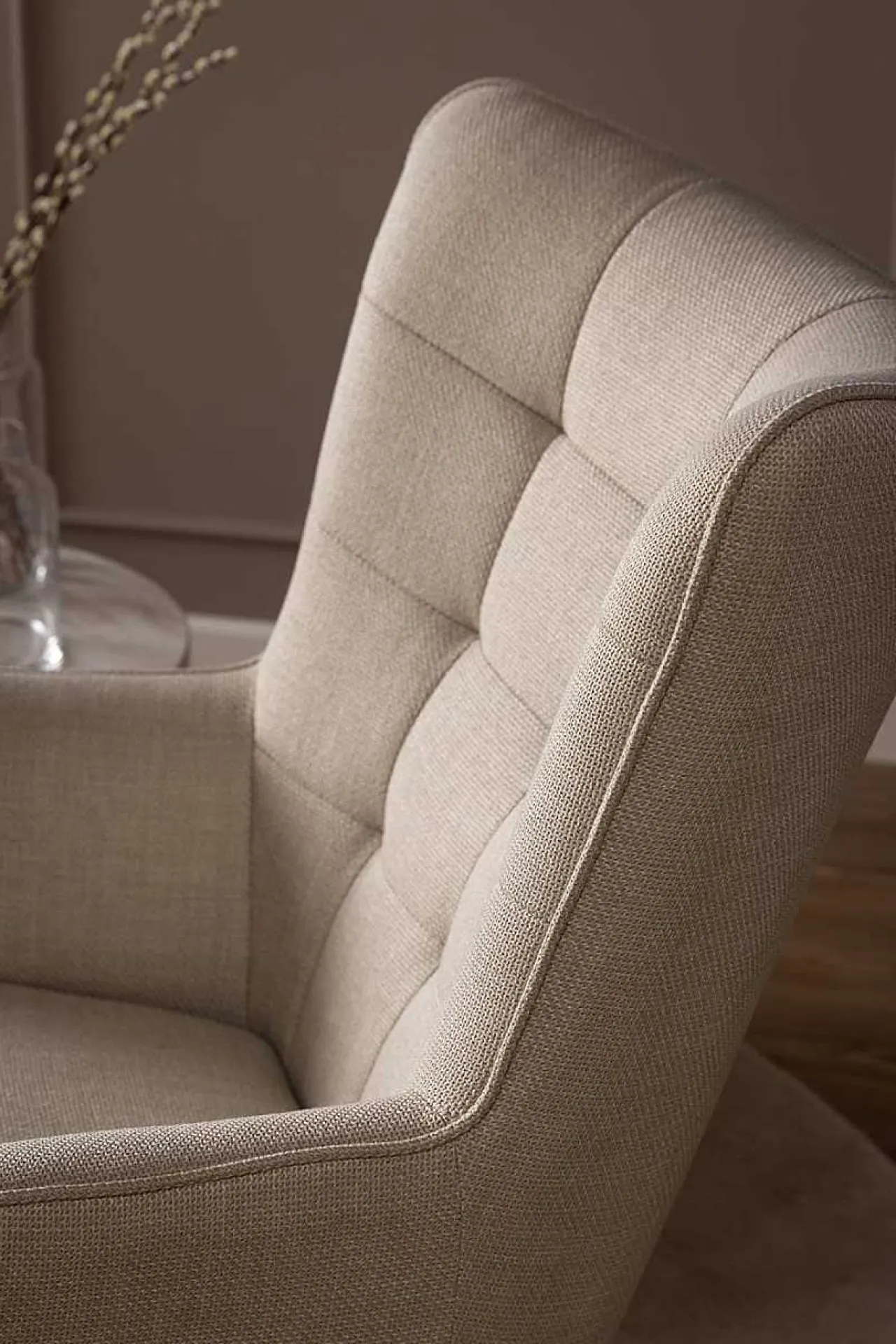 mutoni scandi Sessel Rowdan Beige> Design Sessel