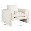 Richmond Interiors Sessel Sandro White Chenille> Design Sessel