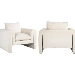 Richmond Interiors Sessel Sandro White Chenille><noscript><img width=