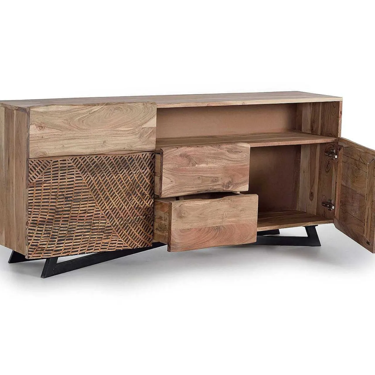 mutoni inspiration Sideboard Akazienholz Natur 160X70> Sideboards