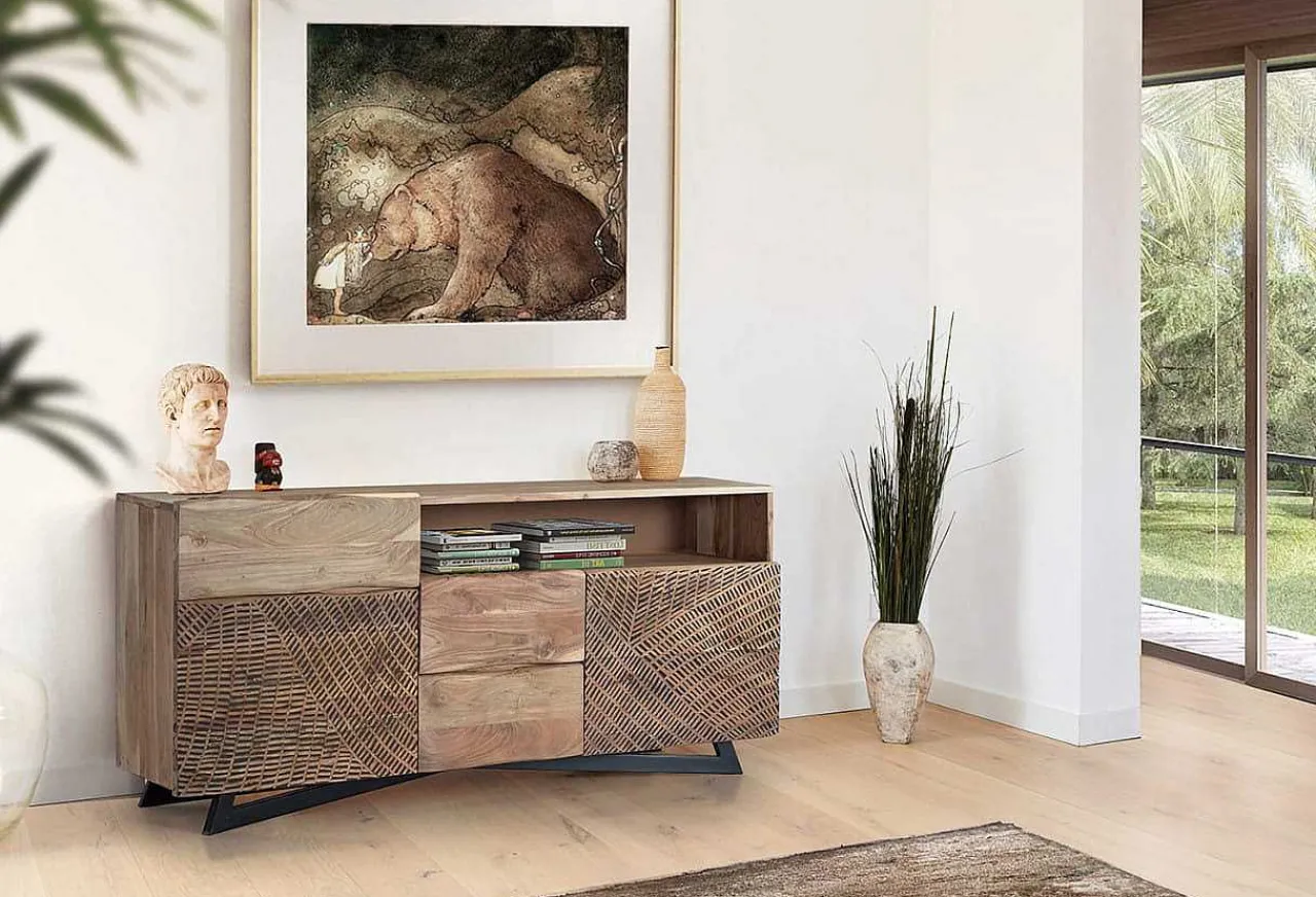 mutoni inspiration Sideboard Akazienholz Natur 160X70> Sideboards