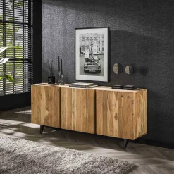 mutoni industrial Sideboard Block Akazie Natur 180> Sideboards