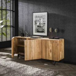 mutoni industrial Sideboard Block Akazie Natur 180><noscript><img width=