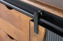 mutoni inspiration Sideboard Cura Mangoholz Schwarz 150X80><noscript><img width=