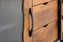 mutoni inspiration Sideboard Cura Mangoholz Schwarz 150X80><noscript><img width=