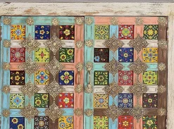 mutoni inspiration Sideboard Dera Mangoholz Mehrfarbig 180X90><noscript><img width=