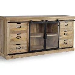 mutoni inspiration Sideboard Mangoholz Natur 180X86><noscript><img width=