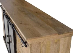 mutoni inspiration Sideboard Mangoholz Natur 180X86><noscript><img width=