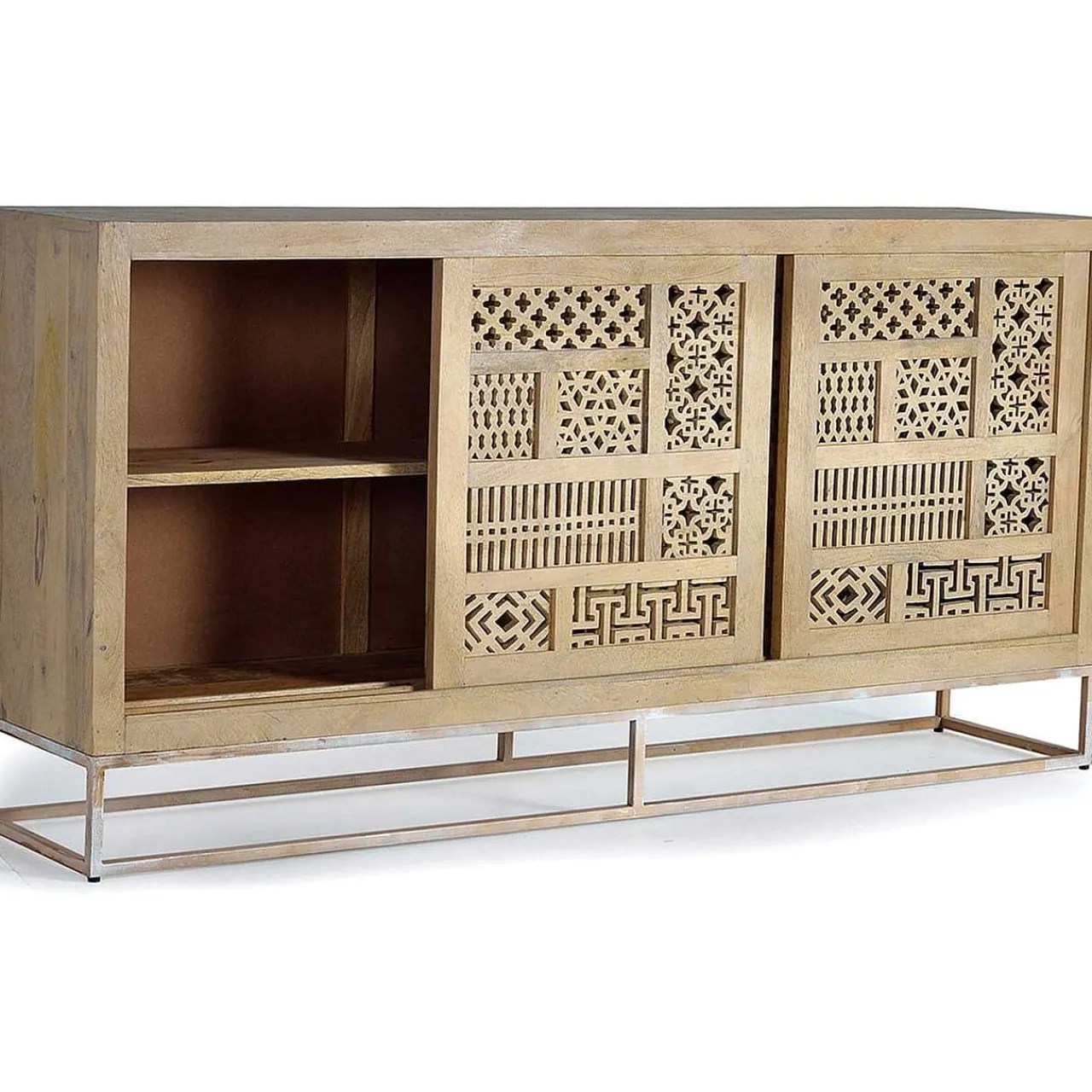 mutoni inspiration Sideboard Mangoholz Natur 190X95> Sideboards