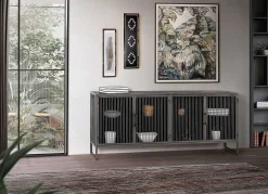 mutoni inspiration Sideboard Nero Ii Mangoholz Schwarz 160X80><noscript><img width=