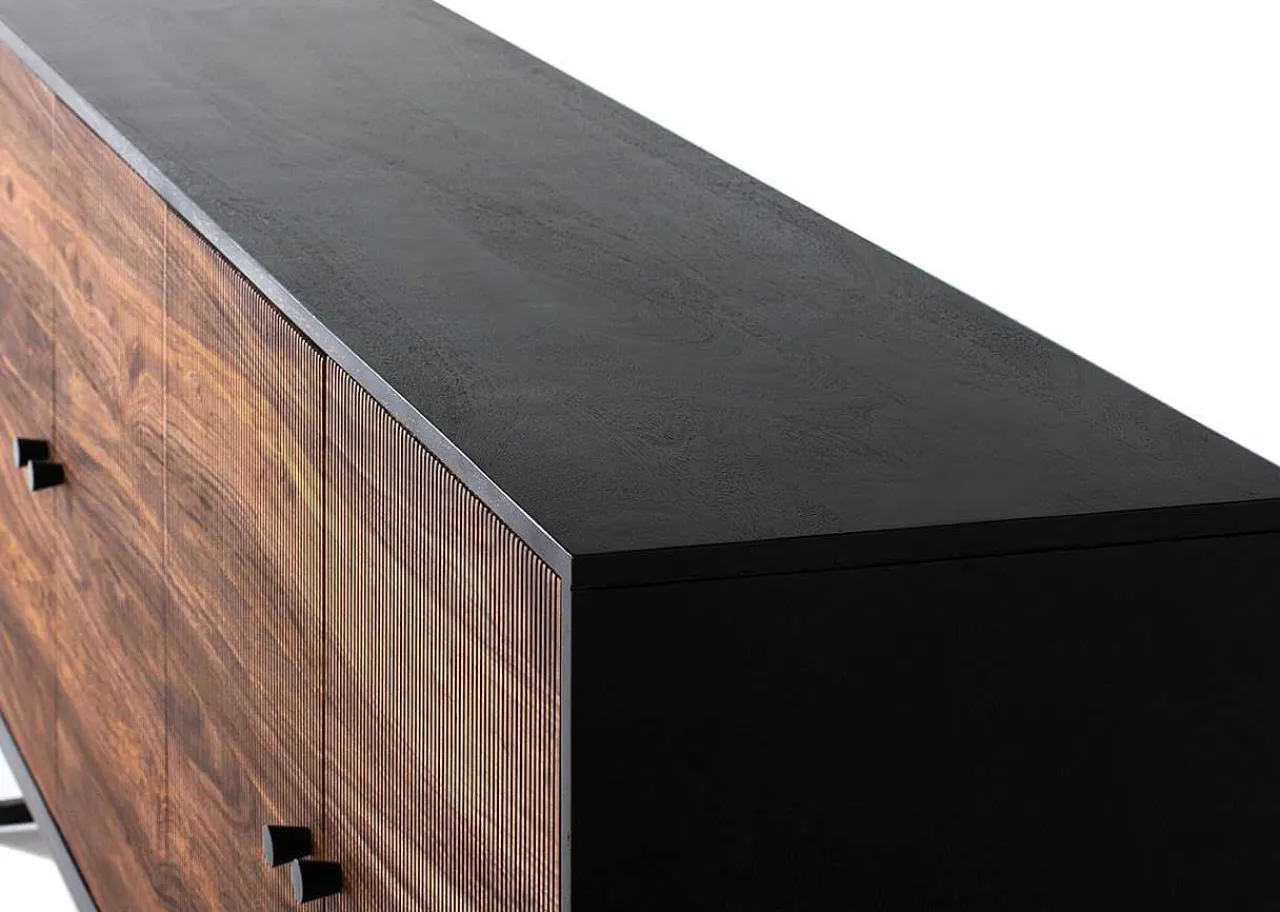 mutoni inspiration Sideboard Quadra Palisanderholz Schwarz 170X80> Sideboards
