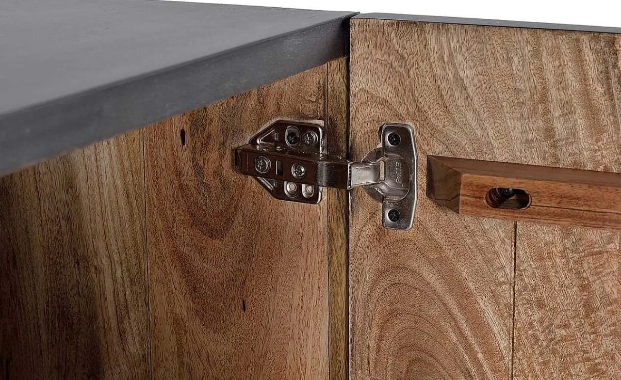 mutoni inspiration Sideboard Rondo Mangoholz Dunkelbraun 173X77> Sideboards