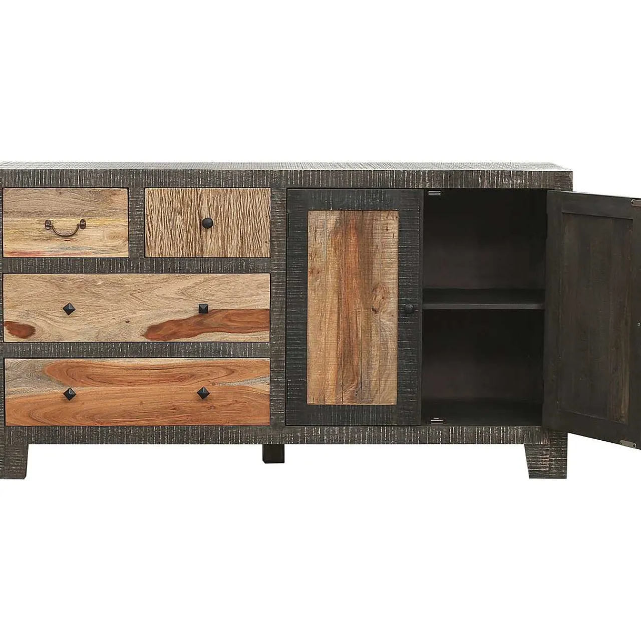 mutoni pleasure Sideboard Tarim Mango Natur Grau 165> Sideboards