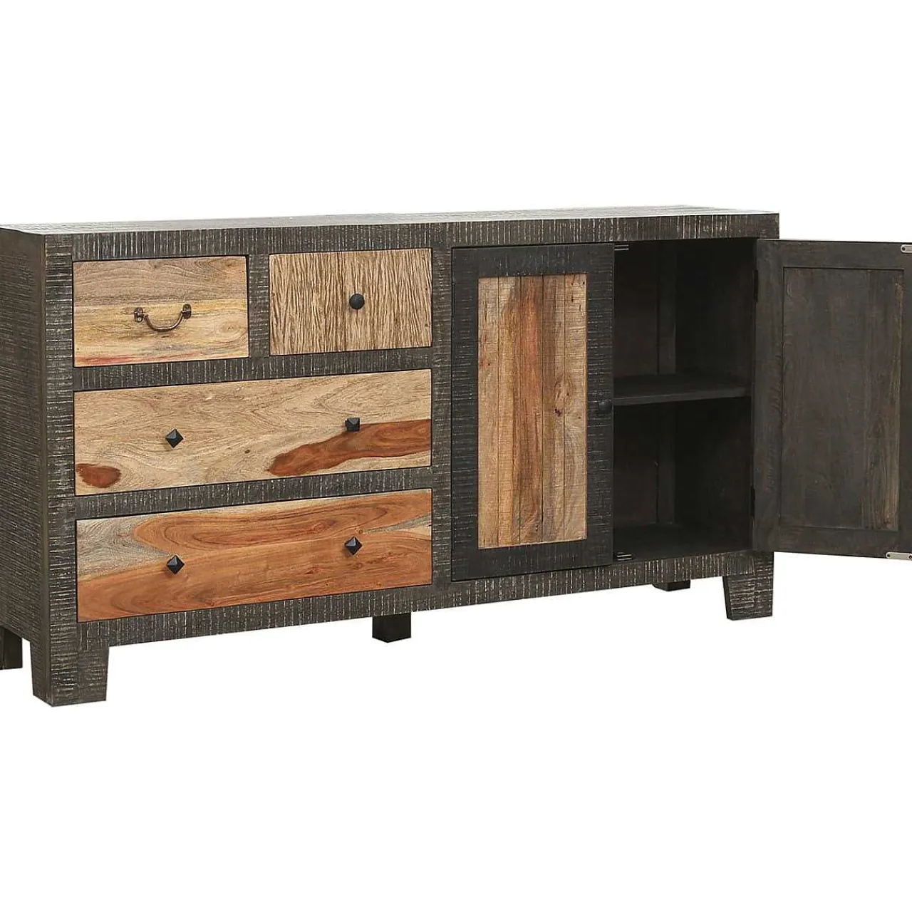 mutoni pleasure Sideboard Tarim Mango Natur Grau 165> Sideboards
