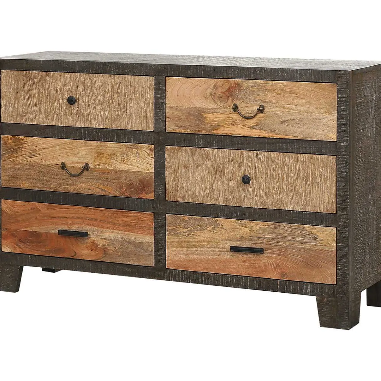 mutoni pleasure Sideboard Tarim Mango Natur Grau 135> Sideboards