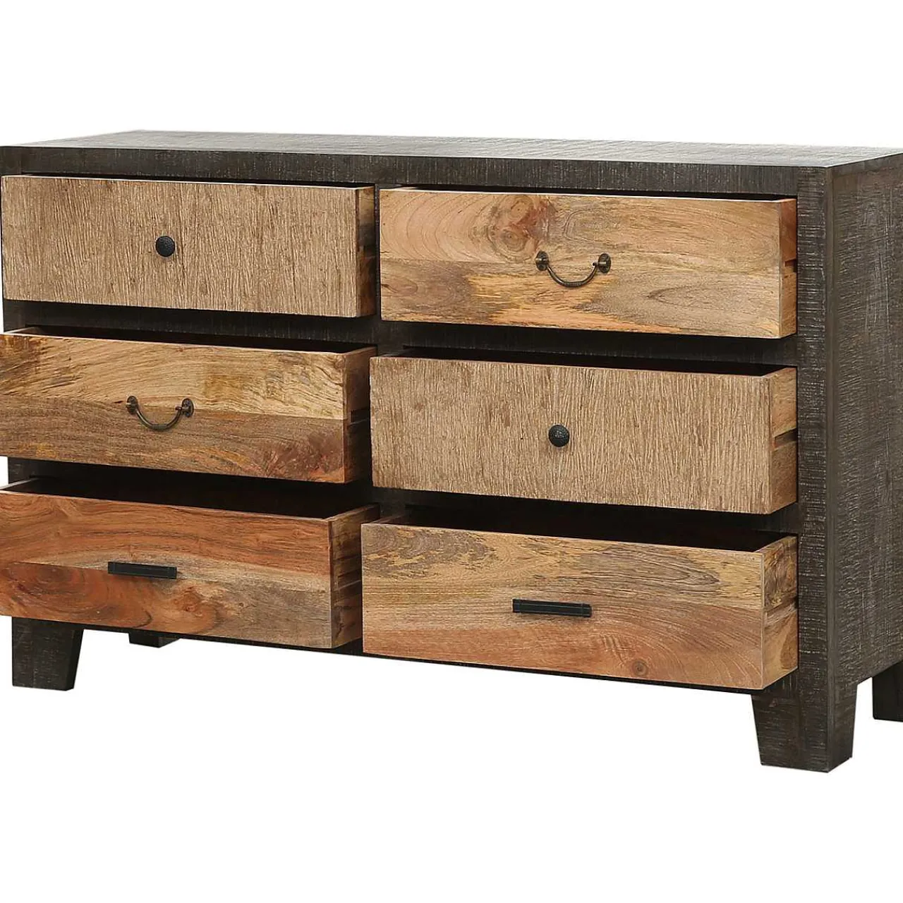 mutoni pleasure Sideboard Tarim Mango Natur Grau 135> Sideboards